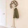 Appendiabiti Da Parete-Selezionato da Mazzolaluce Appendiabiti da parete moderno albero legno colore cioccolato