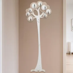Appendiabiti Da Parete-Selezionato da Mazzolaluce Appendiabiti design albero da parete moderno legno colore caffelatte