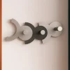 Appendiabiti Da Parete-Selezionato da Mazzolaluce Appendiabiti moderno da parete nero grigio