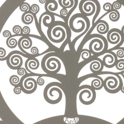 Mobili Ingresso Moderni-Selezionato da Mazzolaluce Appendichiavi albero della vita da parete colore fango
