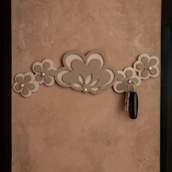 Mobili Ingresso Moderni-Selezionato da Mazzolaluce Appendichiavi a parete moderno magnetico legno colore grigio prugna