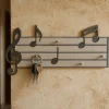 Mobili Ingresso Moderni-Selezionato da Mazzolaluce Appendichiavi da parete magnetico legno colore grigio quarzo e tortora