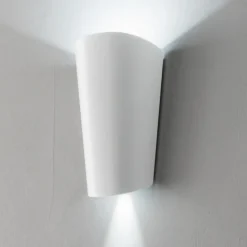 Applique Da Esterno-Ondaluce Ap pic applique da esterno cono bianco led