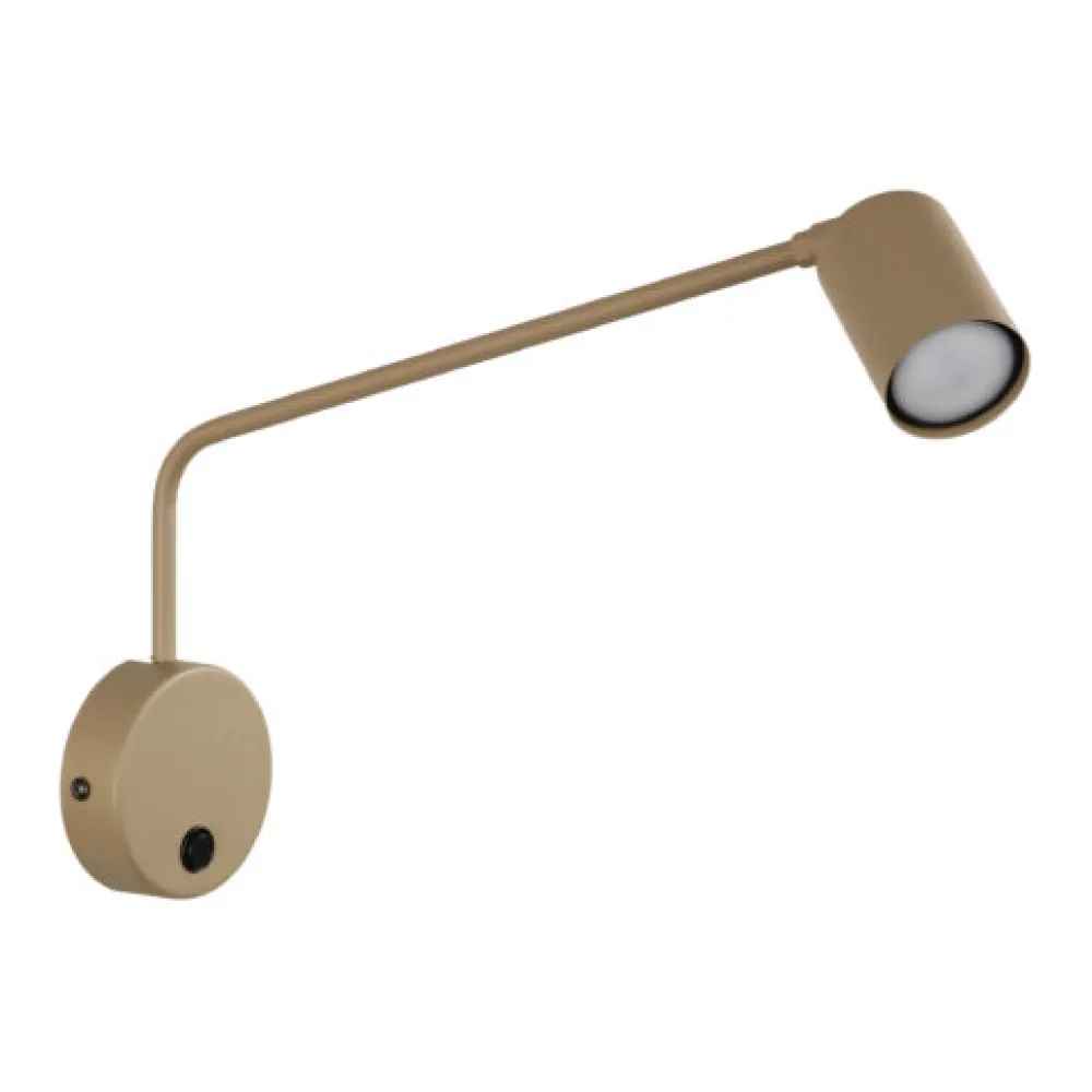 Applique Camera Da Letto-Selezionato da Mazzolaluce Applique a braccio sabbia luce orientabile per comodino camera da letto