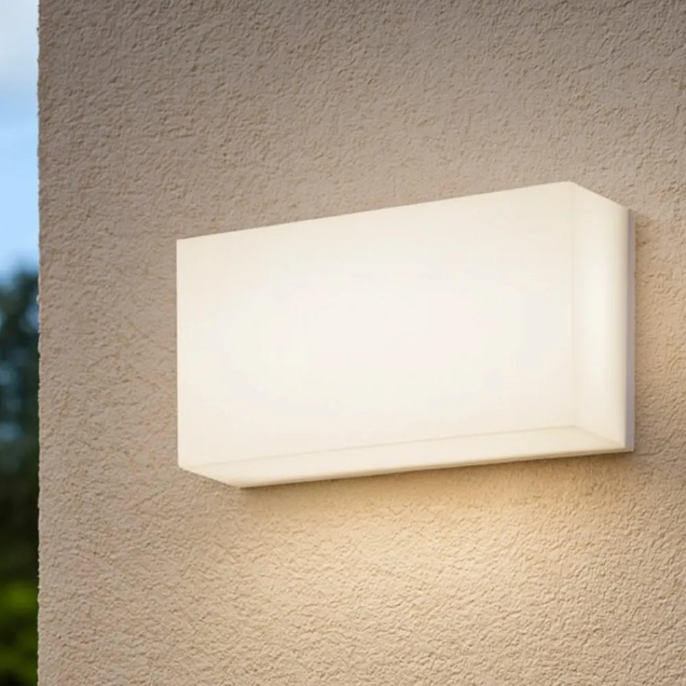 Applique Da Esterno-Selezionato da Mazzolaluce Applique acrilico bianco da esterno led 8w 3000k 4000k 6000k
