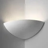 Applique Da Parete-Selezionato da Mazzolaluce Applique angolare di gesso ceramico bianco