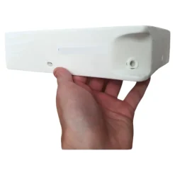 Applique Da Parete-Selezionato da Mazzolaluce Applique angolare di gesso ceramica bianca per angolo parete