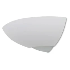 Applique Da Parete-Selezionato da Mazzolaluce Applique angolare in gesso ceramica bianca