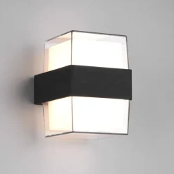 Applique Da Esterno-Selezionato da Mazzolaluce Applique antracite da esterno moderna 9w 3000k