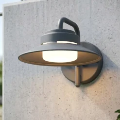 Applique Da Esterno-Selezionato da Mazzolaluce Applique antracite per esterno facciate terrazze alluminio ip44