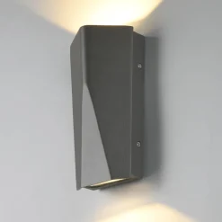 Applique Da Esterno-Selezionato da Mazzolaluce Applique antracite per esterno design moderno led 9w 3000k