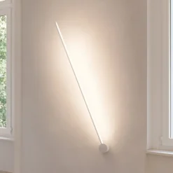 Applique Da Parete-Selezionato da Mazzolaluce Applique bacchetta moderna bianca led 23w 3000k per interni