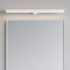 Applique Da Bagno-Selezionato da Mazzolaluce Applique bagni bianco per specchio fissaggio clip 18w 3000k
