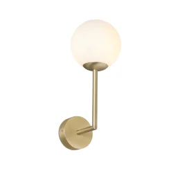 Applique Da Bagno-Selezionato da Mazzolaluce Applique bagni metallo oro ip44 impermeabile