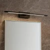 Applique Da Bagno-Selezionato da Mazzolaluce Applique bagni nero 12w 3000k