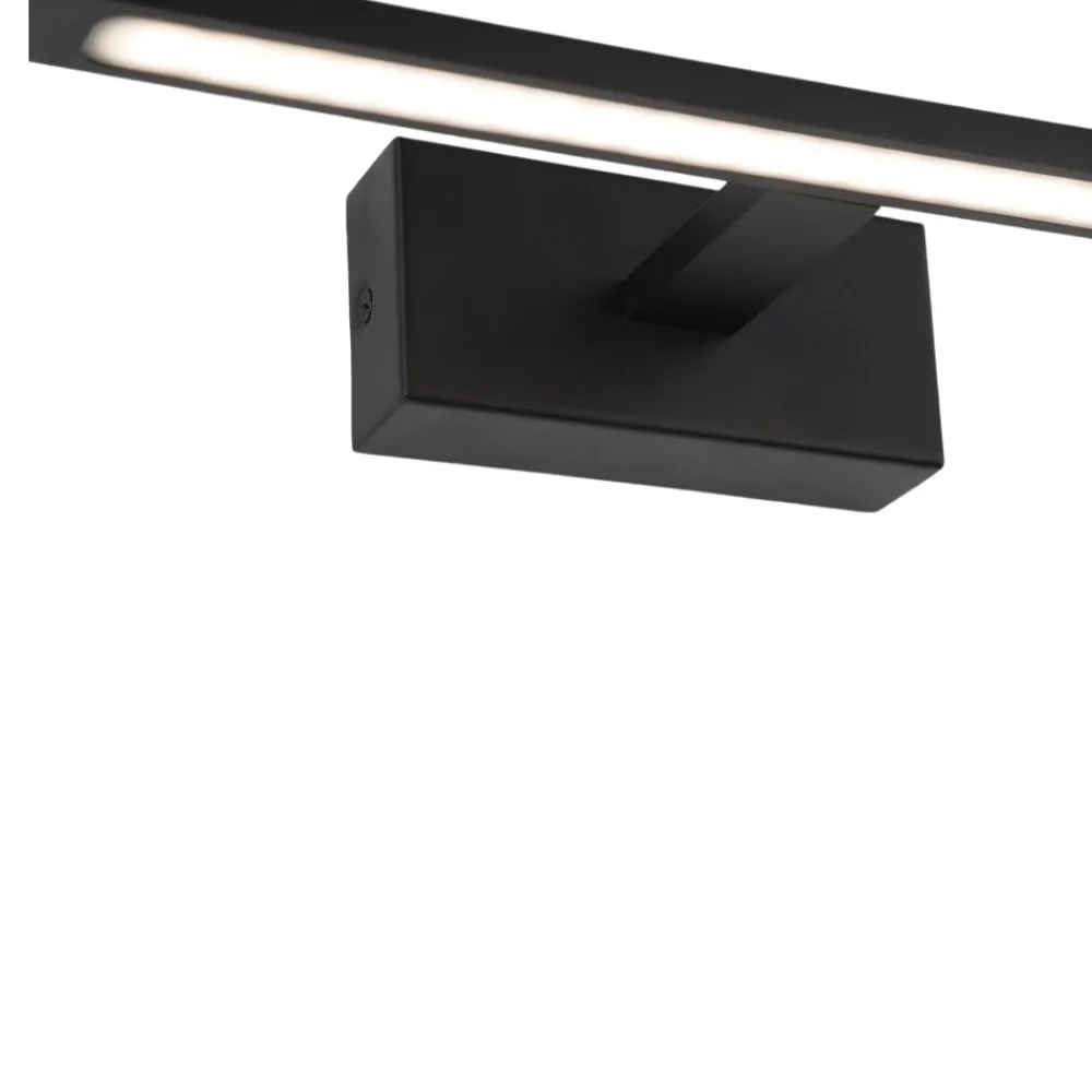 Applique Da Bagno-Selezionato da Mazzolaluce Applique bagni nero 12w 3000k