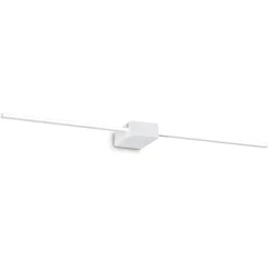 Applique Da Bagno-Ideal Lux Applique bagno bianca led 13w theo ap d075