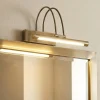 Applique Da Bagno-Ideal Lux Applique bagno moderno brunito bow ap d26