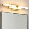 Applique Da Bagno-Selezionato da Mazzolaluce Applique bagno moderno led 14w 4000k design geometrico