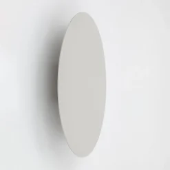 Applique Da Parete-Selezionato da Mazzolaluce Applique beige disco rotondo 30cm da parete moderna