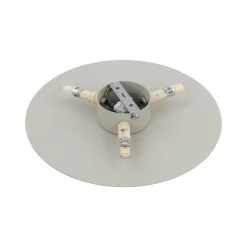 Applique Da Parete-Selezionato da Mazzolaluce Applique beige disco rotondo 30cm da parete moderna
