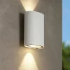 Applique Da Esterno-Selezionato da Mazzolaluce Applique bianca da esterno biemissione luce led 12w 4000k