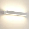 Applique Da Parete-Selezionato da Mazzolaluce Applique bianca da parete led 40w 3000k moderna biemissione