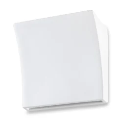 Applique Da Parete-Selezionato da Mazzolaluce Applique bianca di gesso ceramica verniciabile moderna