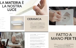 Applique Da Parete-Selezionato da Mazzolaluce Applique bianca in gesso ceramica verniciabile lampada per interni