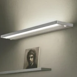 Applique Da Parete-Stilnovo Applique bianca led 38w tablet moderna parabola orientabile