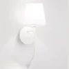 Applique Camera Da Letto-Selezionato da Mazzolaluce Applique bianca per comodino da camera da letto moderna