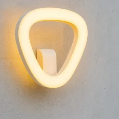 Applique Da Esterno-Selezionato da Mazzolaluce Applique bianca per esterno design moderno led 20w 4000k