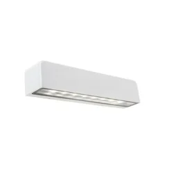 Applique Da Esterno-Selezionato da Mazzolaluce Applique bianca per esterno design rettangolare led 9w 4000k
