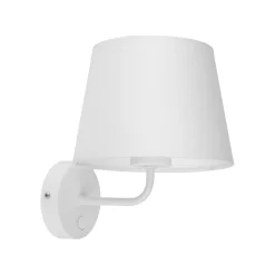 Applique Camera Da Letto-Selezionato da Mazzolaluce Applique bianco con interruttore per comodino camera da letto