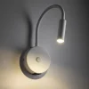 Applique Camera Da Letto-Selezionato da Mazzolaluce Applique bianco con presa usb interruttore braccio orientabile per comodini camera da letto