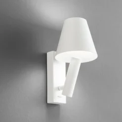 Applique Da Parete-Perenz Illuminazione Applique bianco da comodino per camera da letto reverse perenz