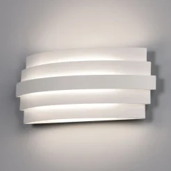 Applique Da Parete-Selezionato da Mazzolaluce Applique bianco design moderno led 22w 3000k