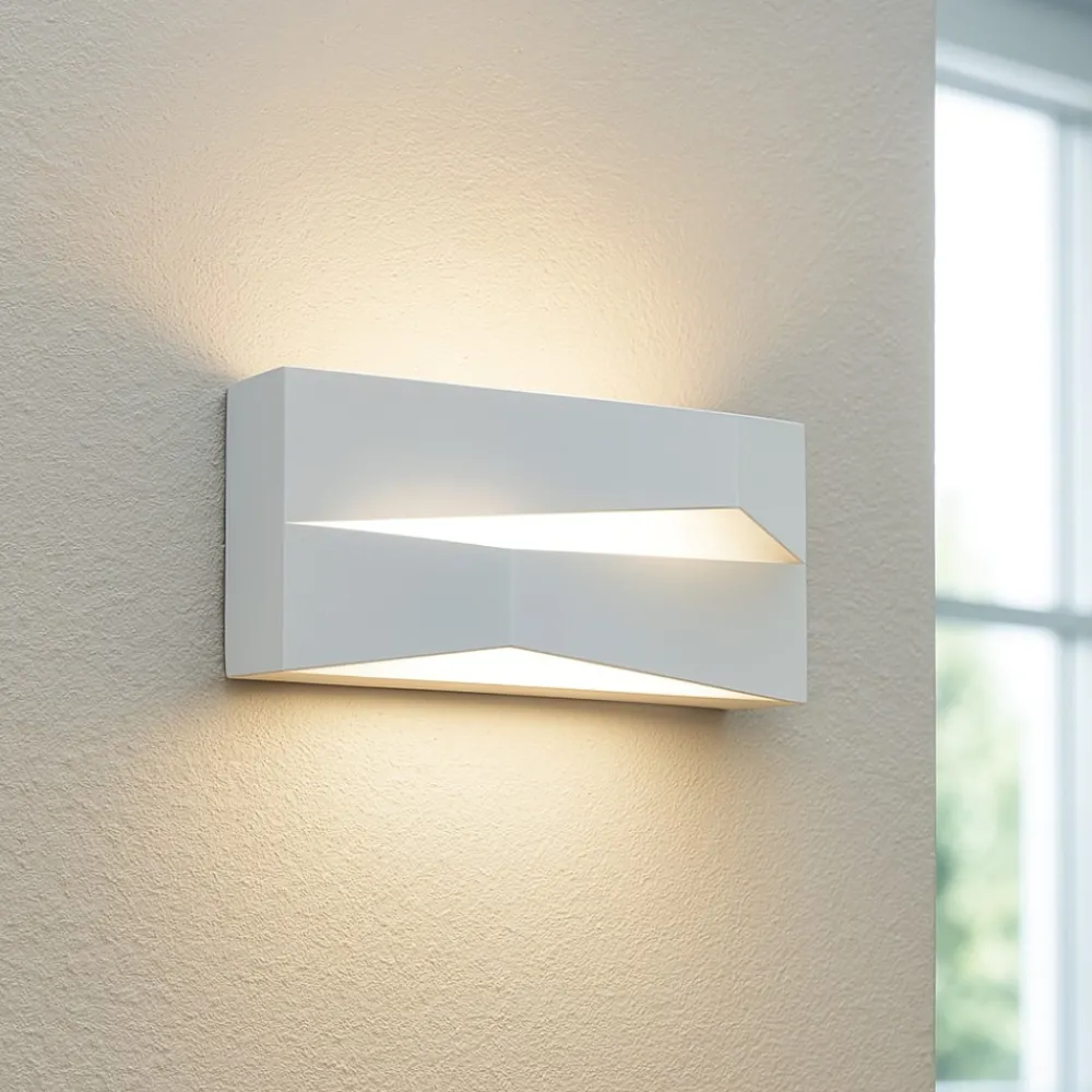 Applique Da Parete-Selezionato da Mazzolaluce Applique bianco design moderna led 14w 3000k per interni