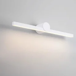 Applique Da Bagno-Selezionato da Mazzolaluce Applique bianco design squadrato per specchio da bagno