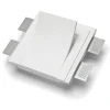 Applique Da Parete-Selezionato da Mazzolaluce Applique bianco di gesso led cristaly da incasso 9w 3000k