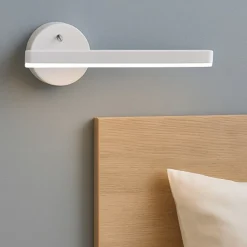 Applique Camera Da Letto-Selezionato da Mazzolaluce Applique bianco led 4000k per comodino sinistro moderno fp
