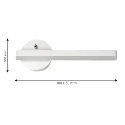 Applique Camera Da Letto-Selezionato da Mazzolaluce Applique bianco led 4000k per comodino sinistro moderno fp