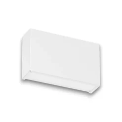 Applique Da Parete-Linea Light Applique bianco led 19w 3000k bi emissione box w2
