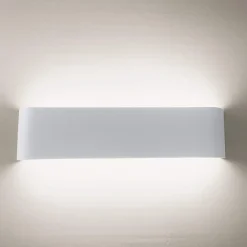 Applique Da Parete-Perenz Illuminazione Applique bianco led 12w 3000k moderna way