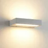 Applique Da Parete-Selezionato da Mazzolaluce Applique bianco mensola 24cm led 20w cct 2700k-3200k-4000k dimmerabile