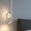 Applique Camera Da Letto-Selezionato da Mazzolaluce Applique bianco per comodino led 6w 3000k orientabile