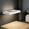 Applique Camera Da Letto-Perenz Illuminazione Applique bianco per comodino carica batterie wireless e porta usb