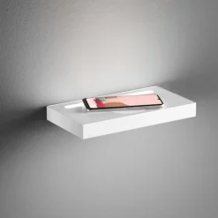 Applique Camera Da Letto-Perenz Illuminazione Applique bianco per comodino carica batterie wireless e porta usb