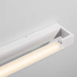Applique Da Bagno-Selezionato da Mazzolaluce Applique bianco per specchio da bagno parabola orientabile