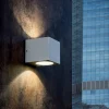 Applique Da Esterno-Selezionato da Mazzolaluce Applique biemissione da esterno bianca moderna led 12w 3000k